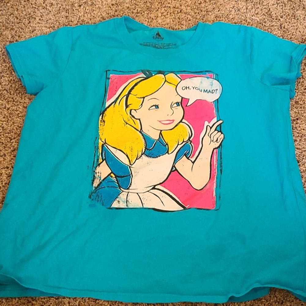 Alice in wonderland shirt